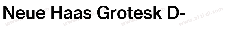 Neue Haas Grotesk D字体转换 Neue Haas Grotesk D字体转换
